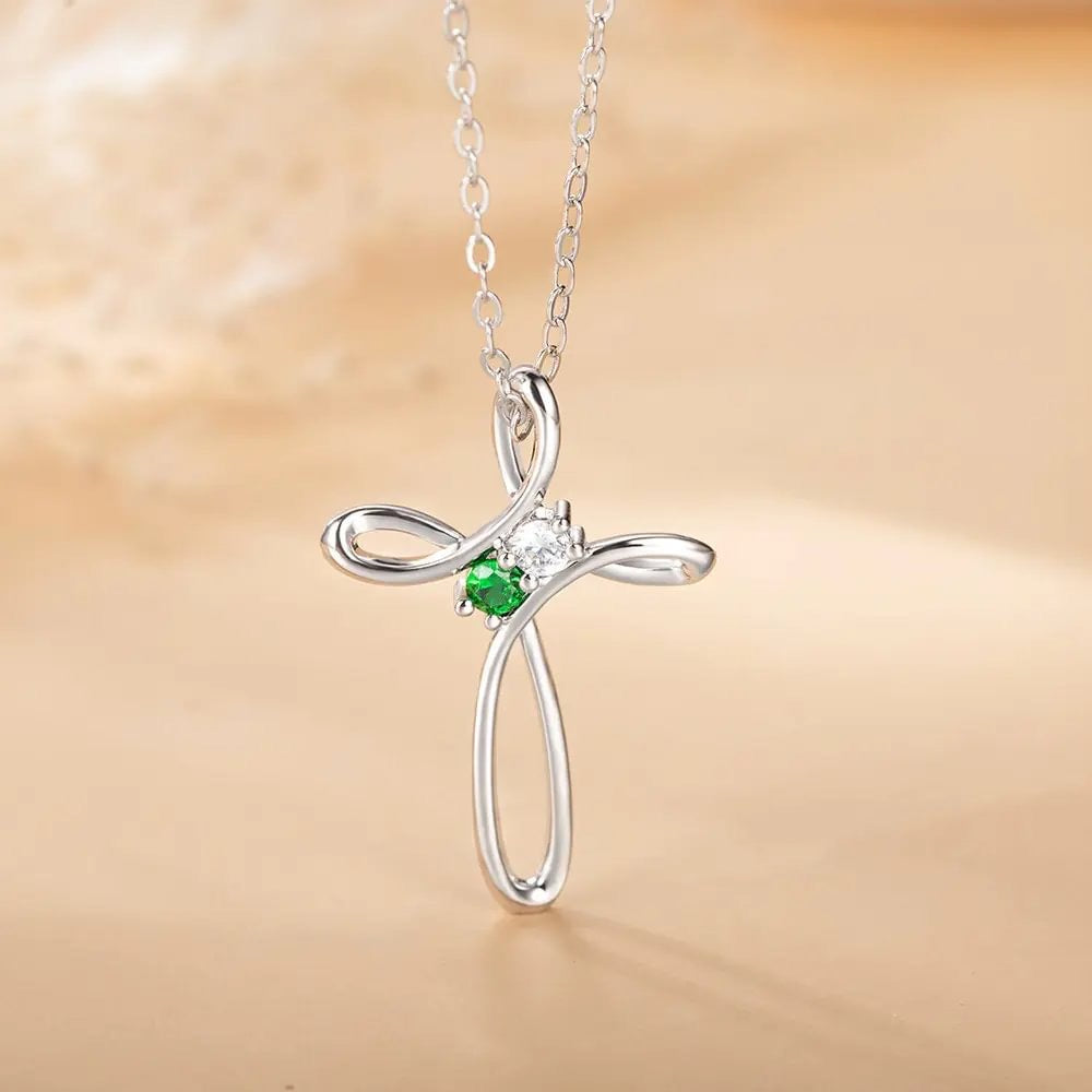 Family Birthstone Necklace
