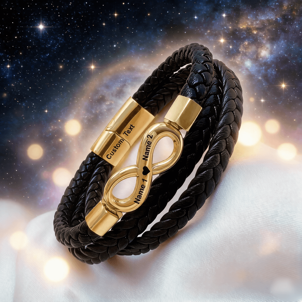 Man Bracelet-Custom Names Bracelet
