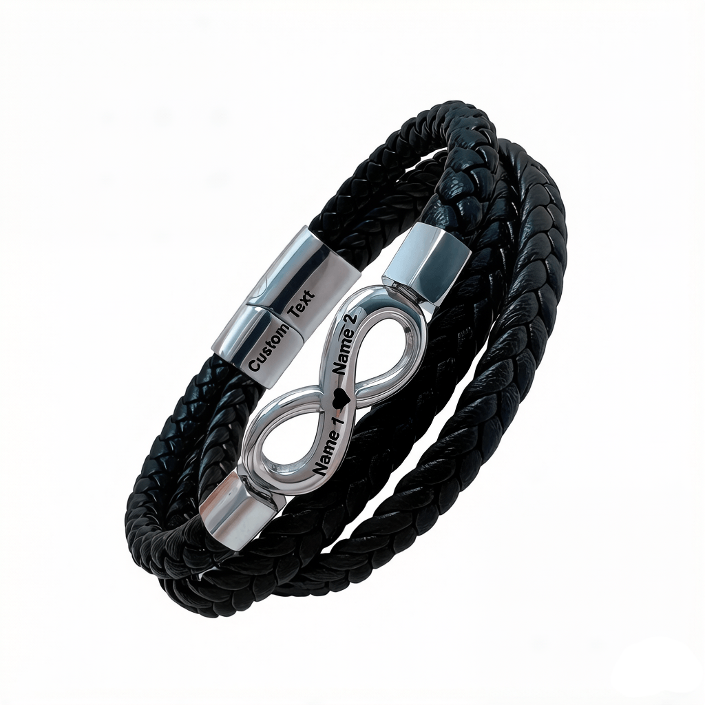 Man Bracelet-Custom Names Bracelet