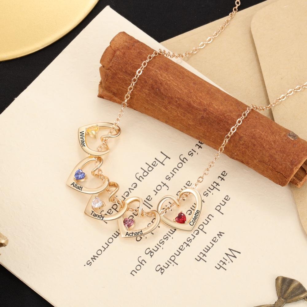 Birthstone  Love  Necklace