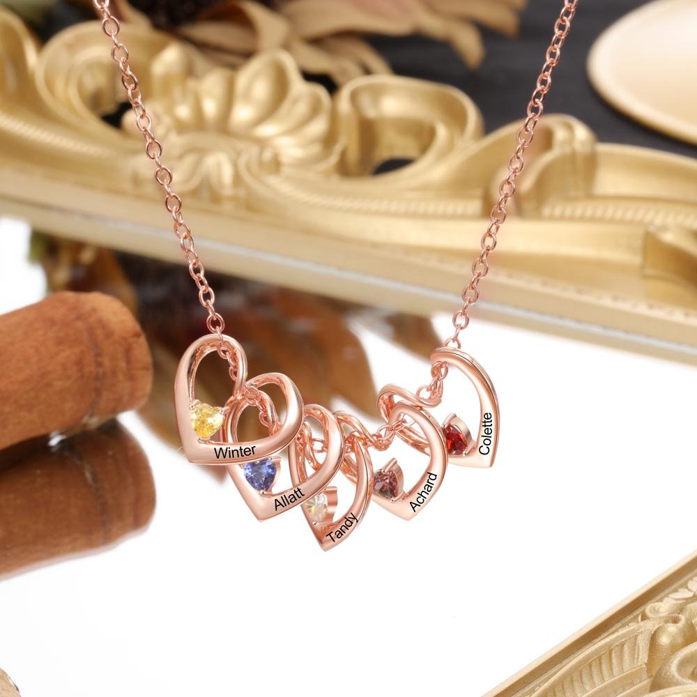 Birthstone  Love  Necklace