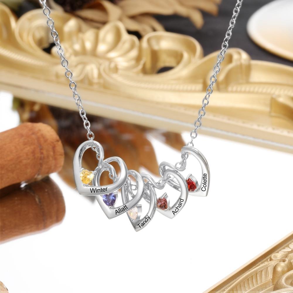 Birthstone  Love  Necklace