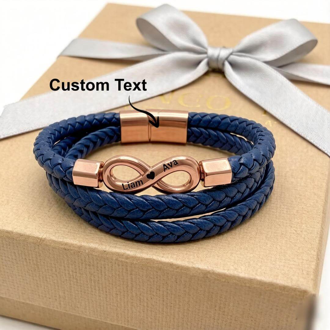 Man Bracelet-Custom Names Bracelet