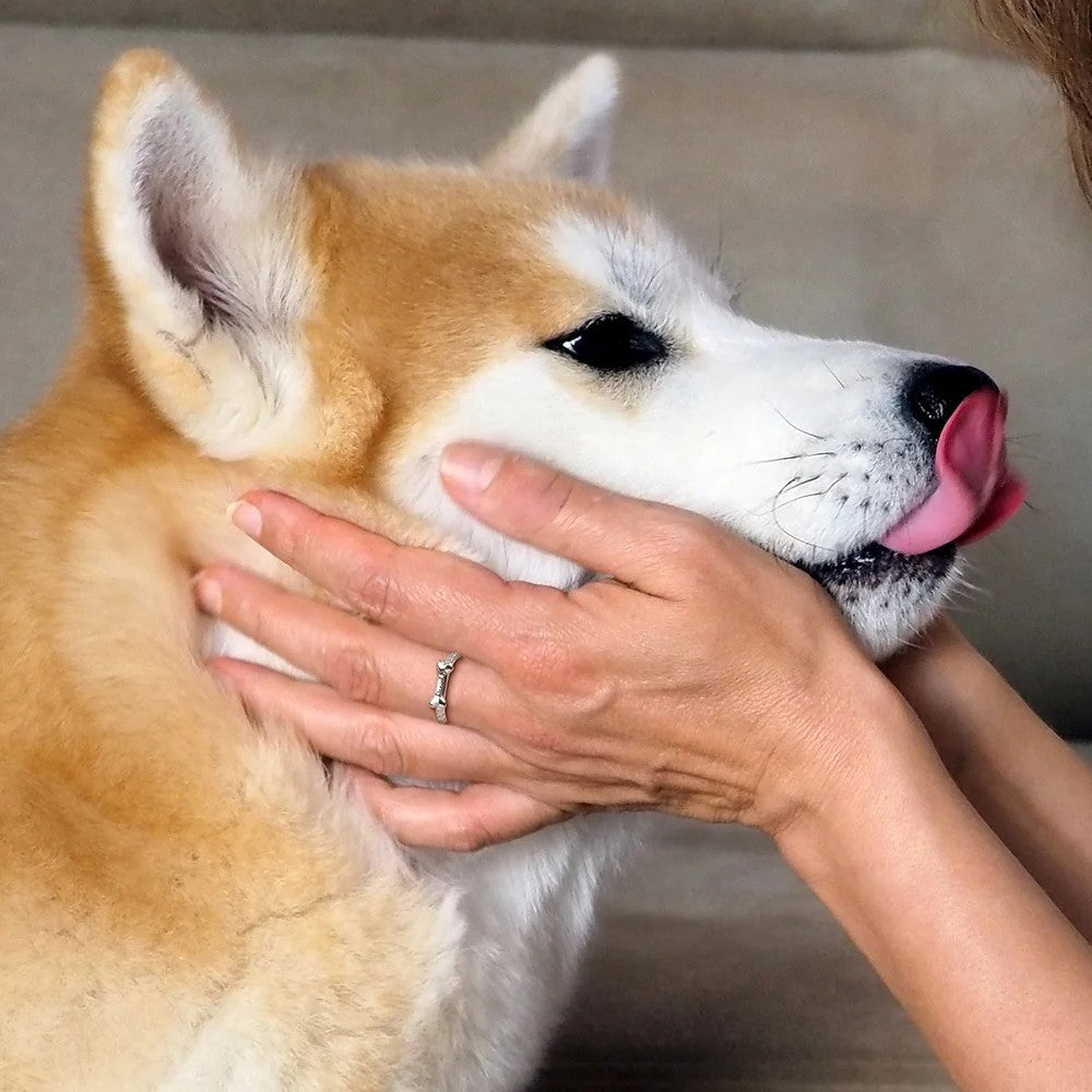 Bone Shape Dog Ring