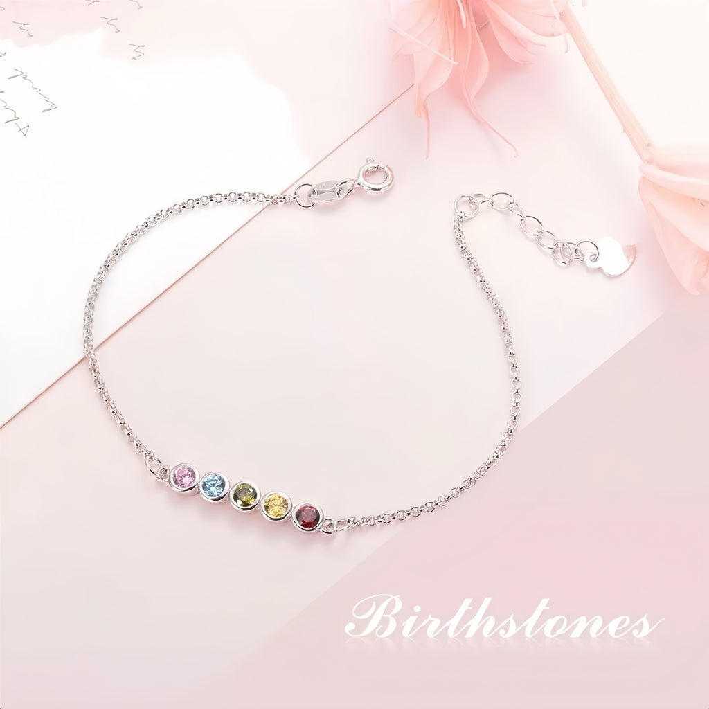 Round  Birthstones Bracelet