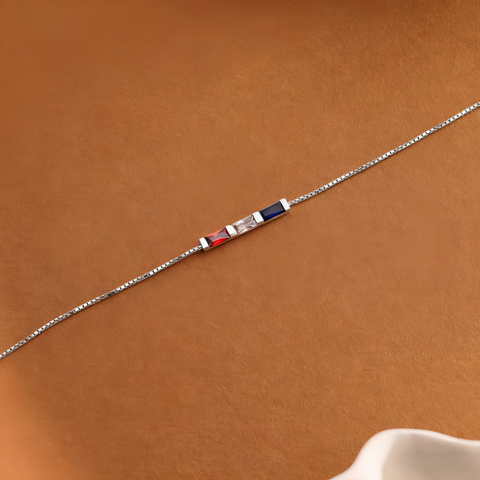 Baguette Birthstone Bracelet