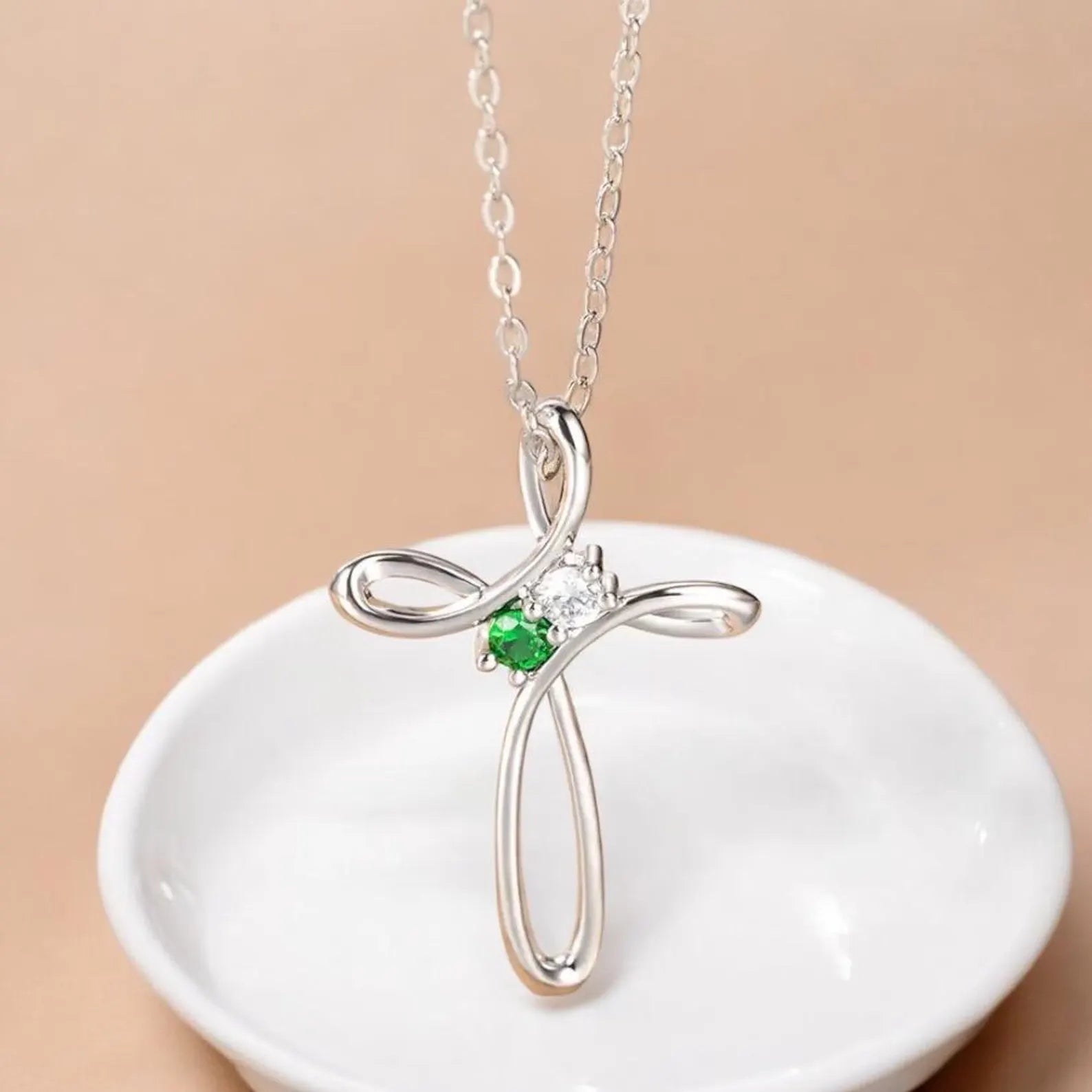 Family Birthstone Necklace