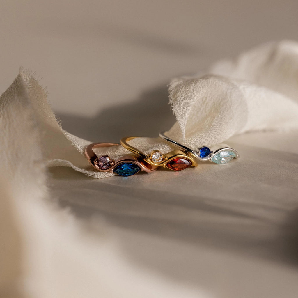Marquise Birthstone Ring