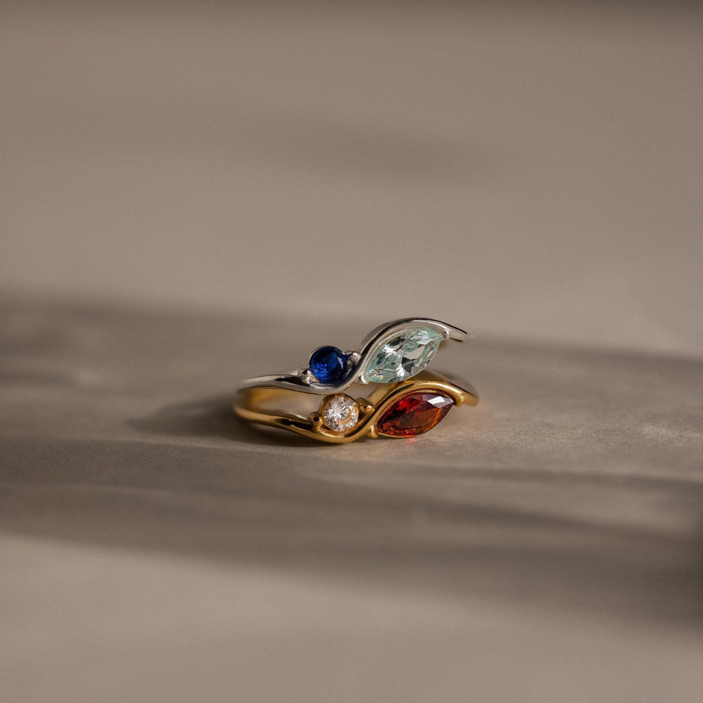 Marquise Birthstone Ring